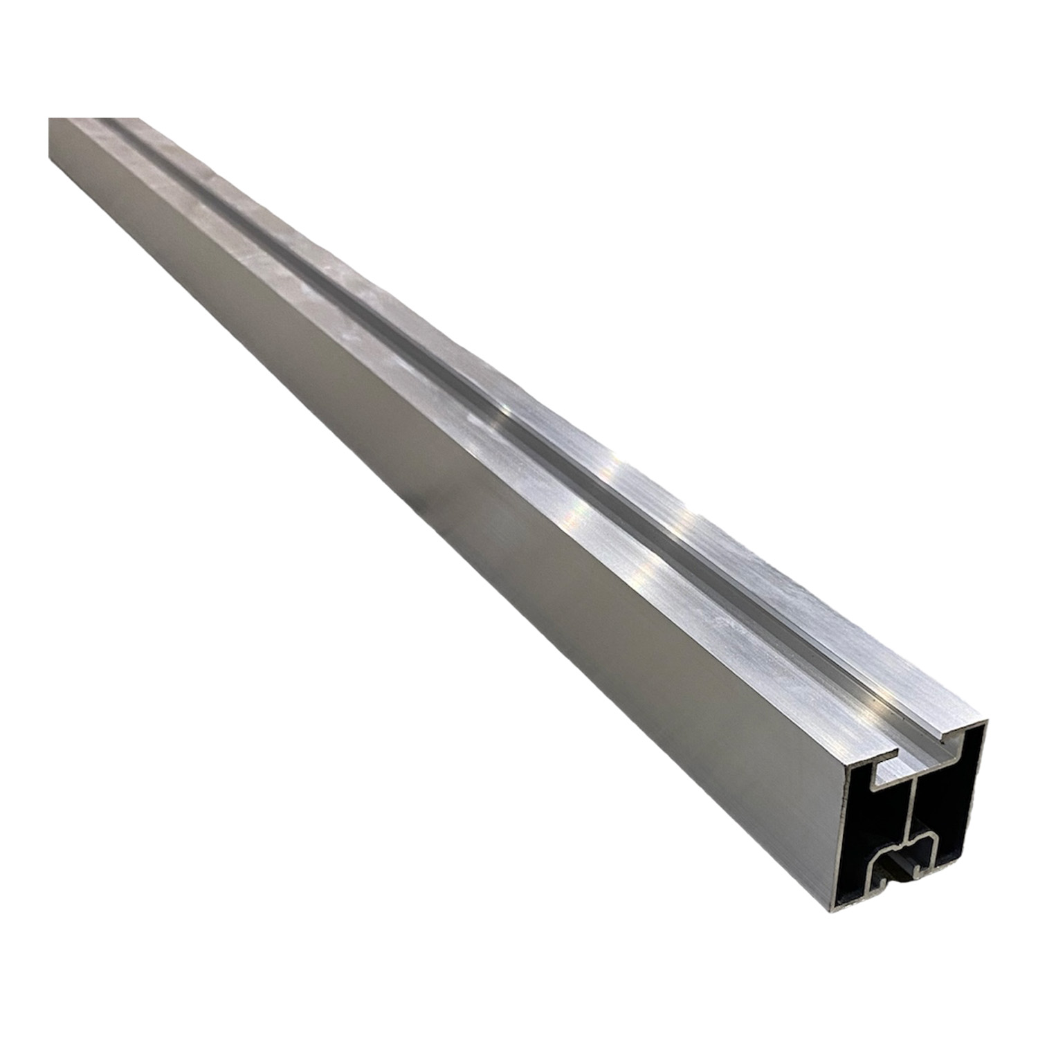 Montažna tirnica F806 40x40, 3300 mm / ključni vijak / premični utor