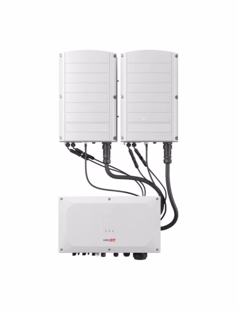 Inverter SOLAR EDGE SE66.6K - RW00IBNM4 + 2 pomožni enoti SESUK-RW00INNN4