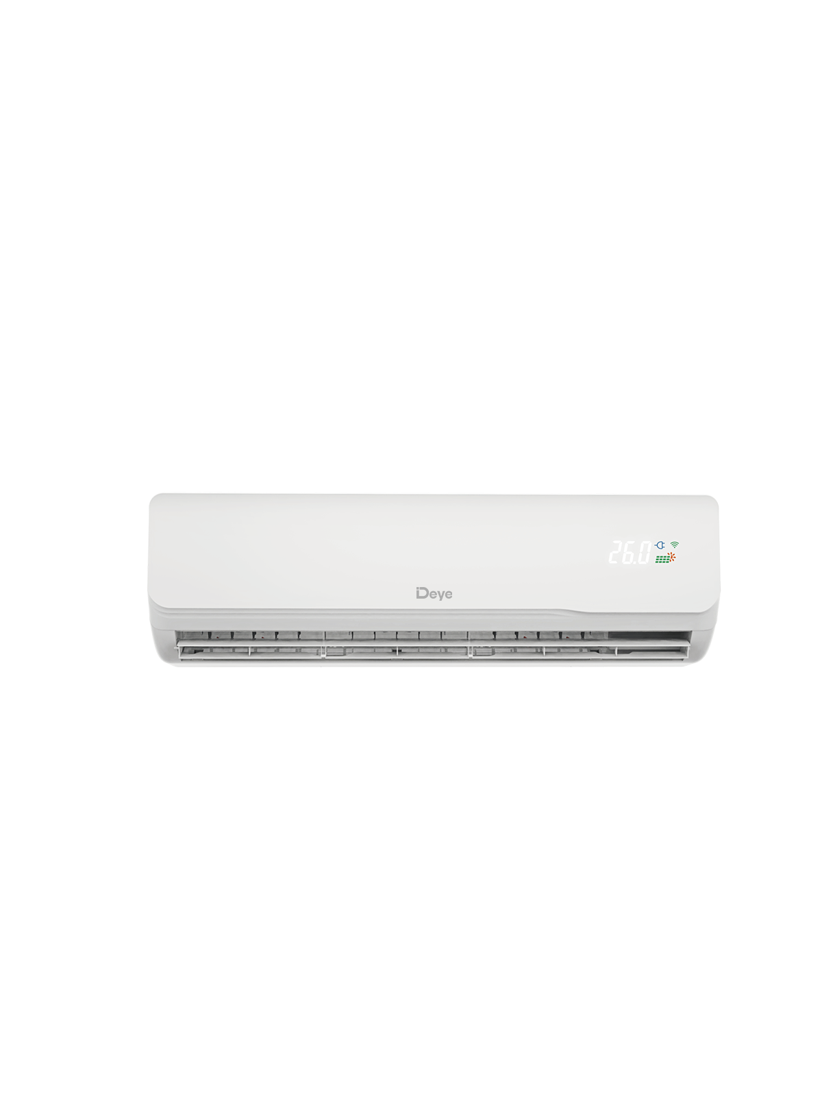 DEYE DWGA5-ACDCBLW-18KR2(EU) 5,2 kW AC/DC (omrežno/brez omrežja) sončna klima z DC inverterjem R32 mono-split stenski tip, notranja in zunanja enota, hlajenje in ogrevanje