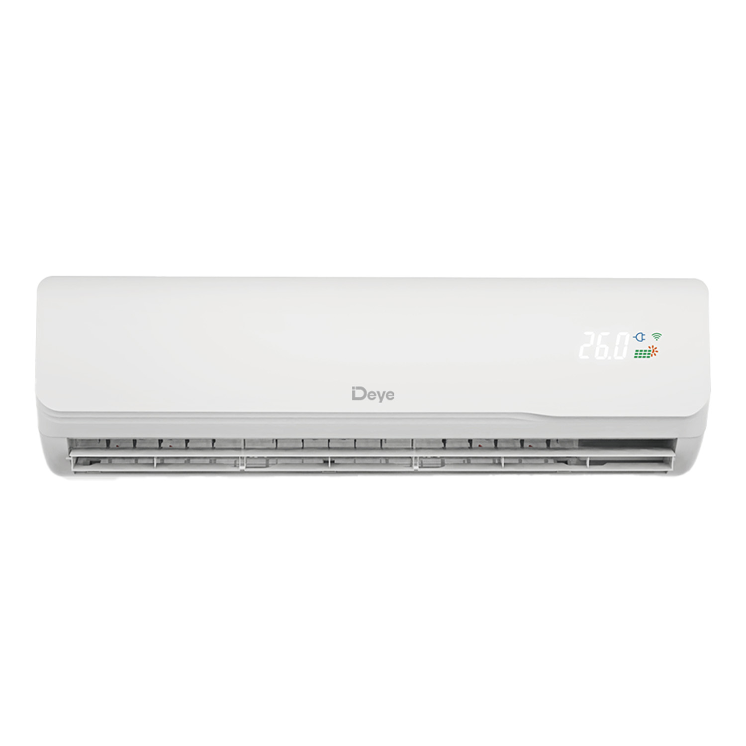DEYE DWGA5-ACDCBLW-18KR2(EU) 5,2 kW AC/DC (omrežno/brez omrežja) sončna klima z DC inverterjem R32 mono-split stenski tip, notranja in zunanja enota, hlajenje in ogrevanje